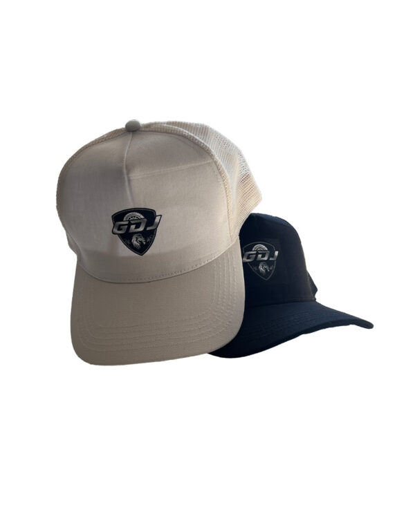 CASQUETTE ÉTÉ BY GDJ - BLANCHE NOIR CASQUETTE ÉTÉ BY GDJ - BLANCHE NOIR