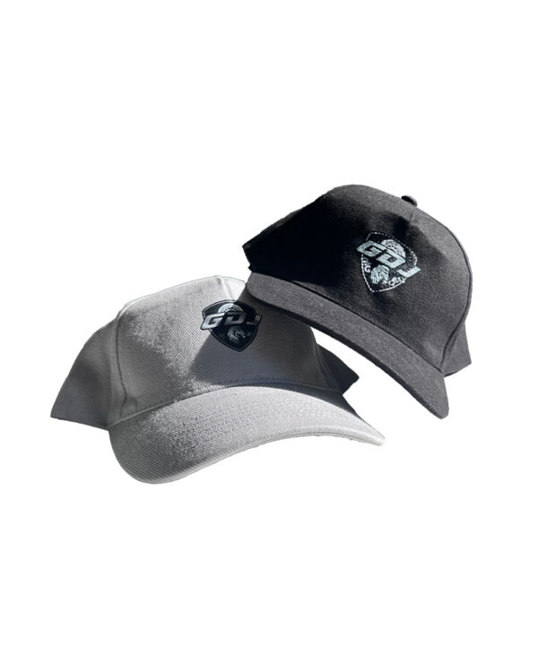 CASQUETTE TISSUS BY GDJ - GRISE NOIRE CASQUETTE TISSUS BY GDJ - GRISE NOIRE